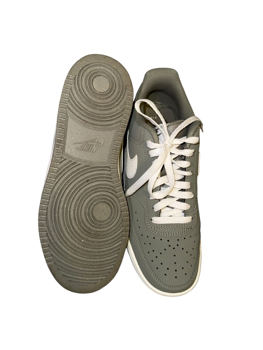 Nike Court Vision Low Premium Light Army/Sail (7M/8.5W) - Picture 6 of 7